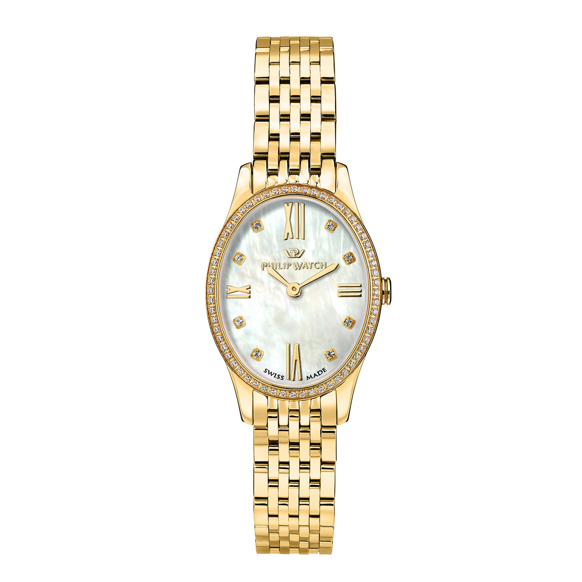 Philip Watch Women's Ellipse 25mm Quartz Analog Watch R8253224501