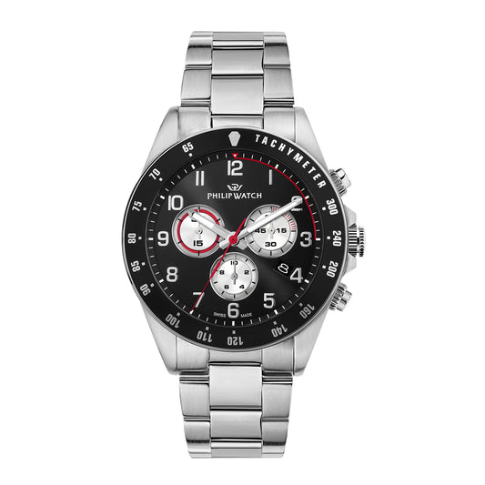 Philip Watch Men's Caribe 42mm Quartz Analog Watch R8273607030