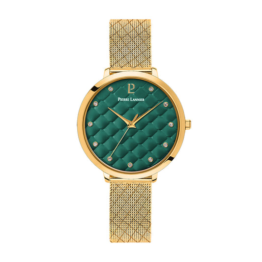 Pierre Lannier Grace Gold Milanese Gold