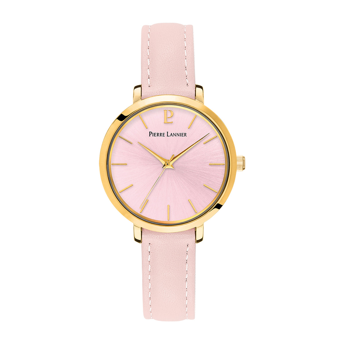 Pierre Lannier Chouquette Gold Stainless Steel Rose