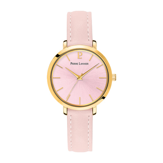 Pierre Lannier Chouquette Gold Stainless Steel Rose