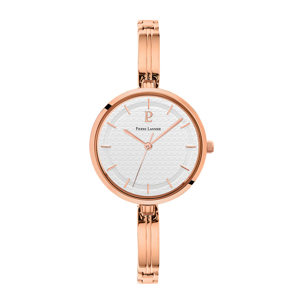 Pierre Lannier Pretty Rose Gold Stainless Steel Rose Gold