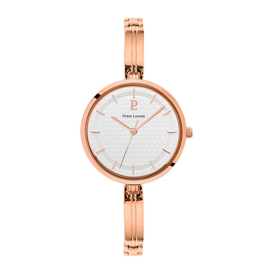 Pierre Lannier Pretty Rose Gold Stainless Steel Rose Gold