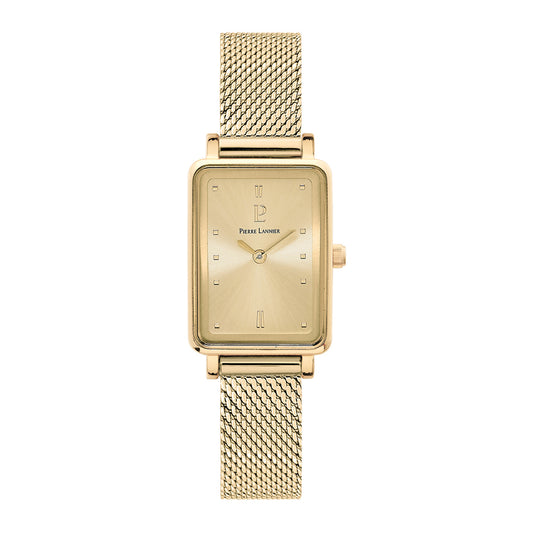 Pierre Lannier Ariane Gold Milanese Gold