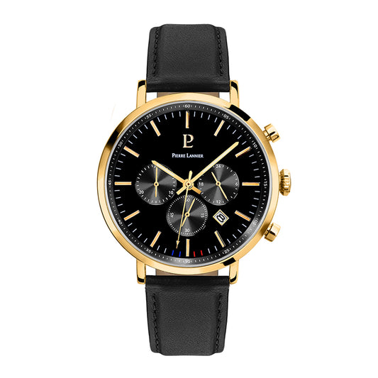Baron Gold Stainless Steel Black