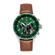 Cronos Silver Stainless Steel Brown
