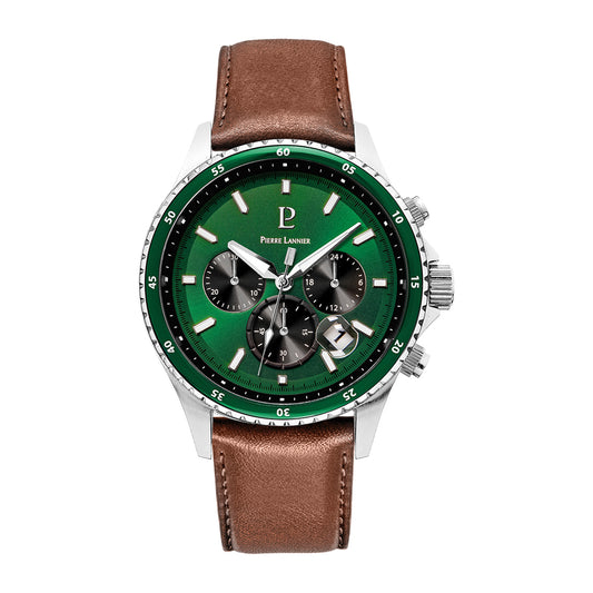 Cronos Silver Stainless Steel Brown