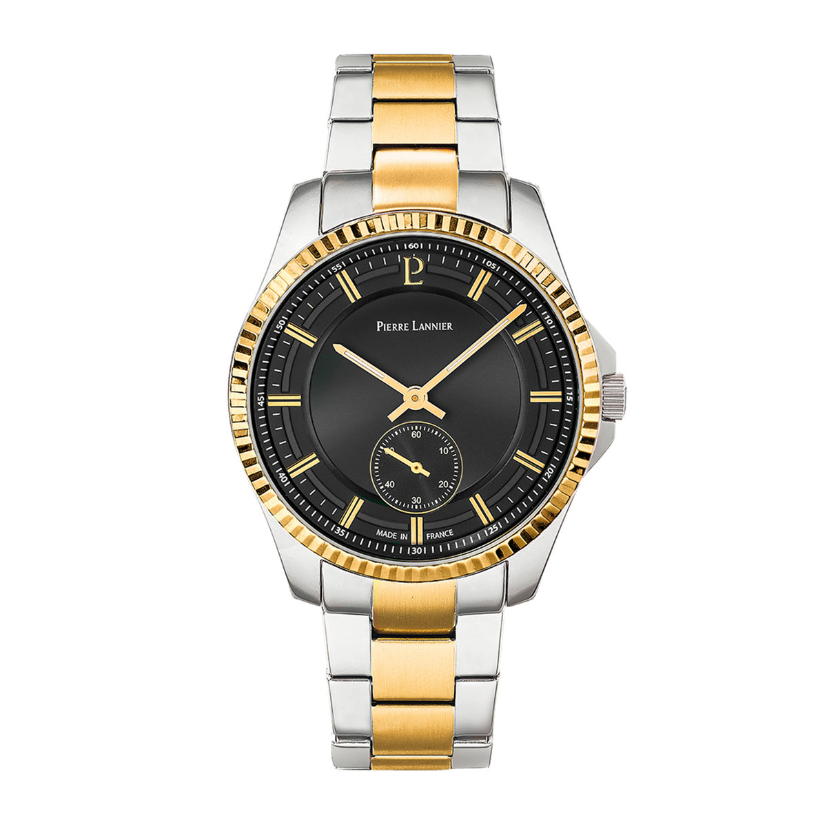 Pierre Lannier Metropolitain Silver Stainless Steel Bicolored