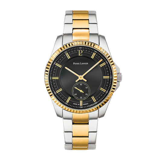 Pierre Lannier Metropolitain Silver Stainless Steel Bicolored