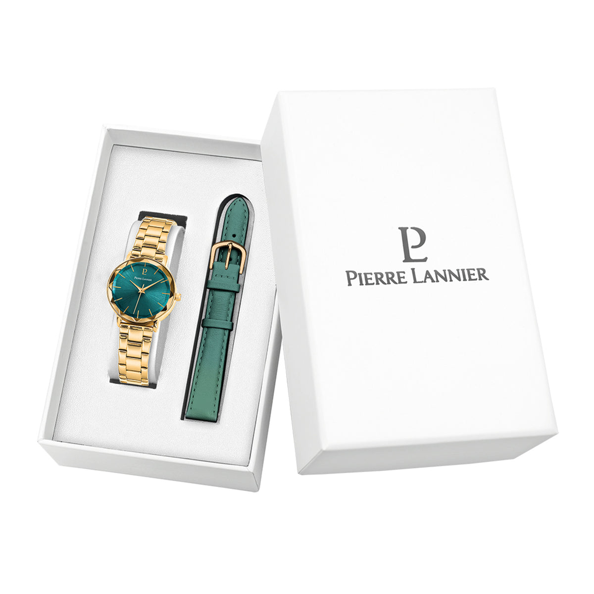 Multiples Gold Stainless Steel Green