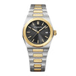 RAYMOND WEIL A.R.T. MEN'S AUTOMATIC GRAPHITE DIAL TWO-TONE STAINLESS STEEL BRACELET WATCH 38 MM