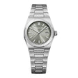 RAYMOND WEIL A.R.T. SAGE GREEN DIAL INTEGRATED STAINLESS STEEL BRACELET QUARTZ WATCH 30 MM