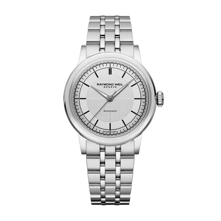 Raymond Weil Millesime Stainless Steel Case Silver Dial Automatic Watch