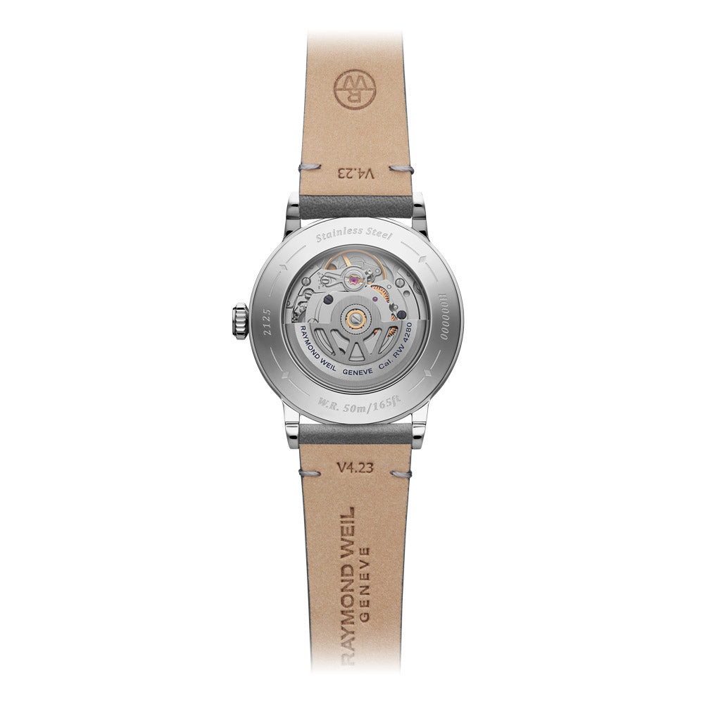 Raymond Weil Millesime Stainless Steel Case Silver Dial Automatic Watch