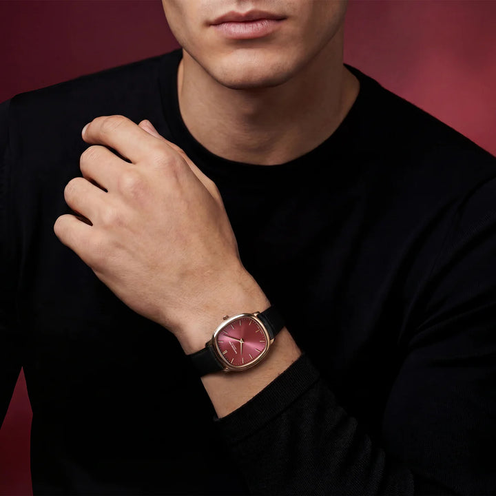 RAYMOND WEIL TOCCATA HERITAGE RED GRAPE DIAL MECHANICAL WATCH