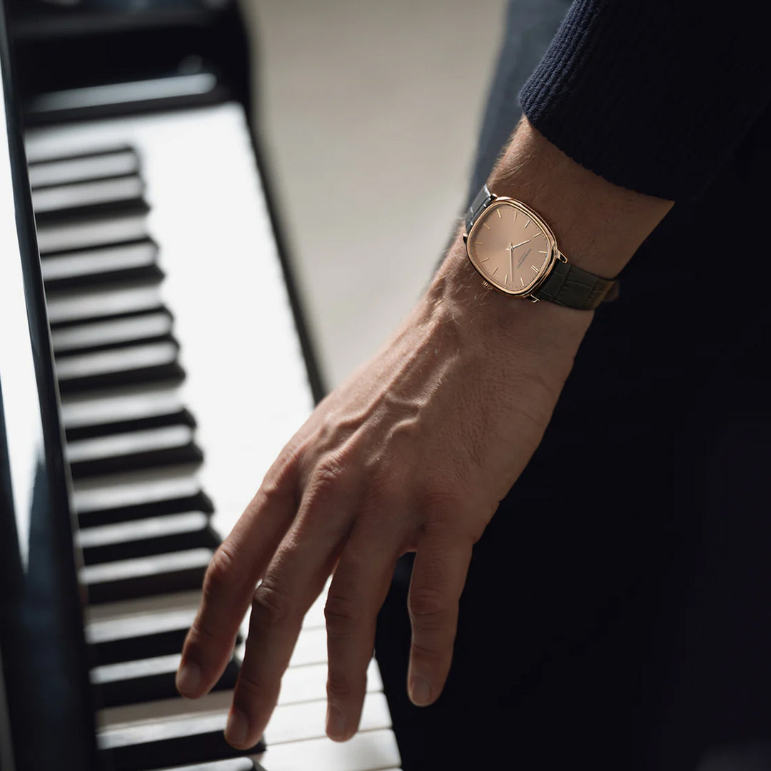 Raymond Weil Toccata Heritage Copper dial Mechanical Watch 33 x 38 mm