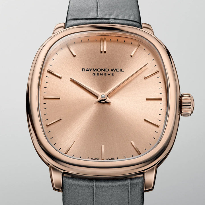 Raymond Weil Toccata Heritage Copper dial Mechanical Watch 33 x 38 mm