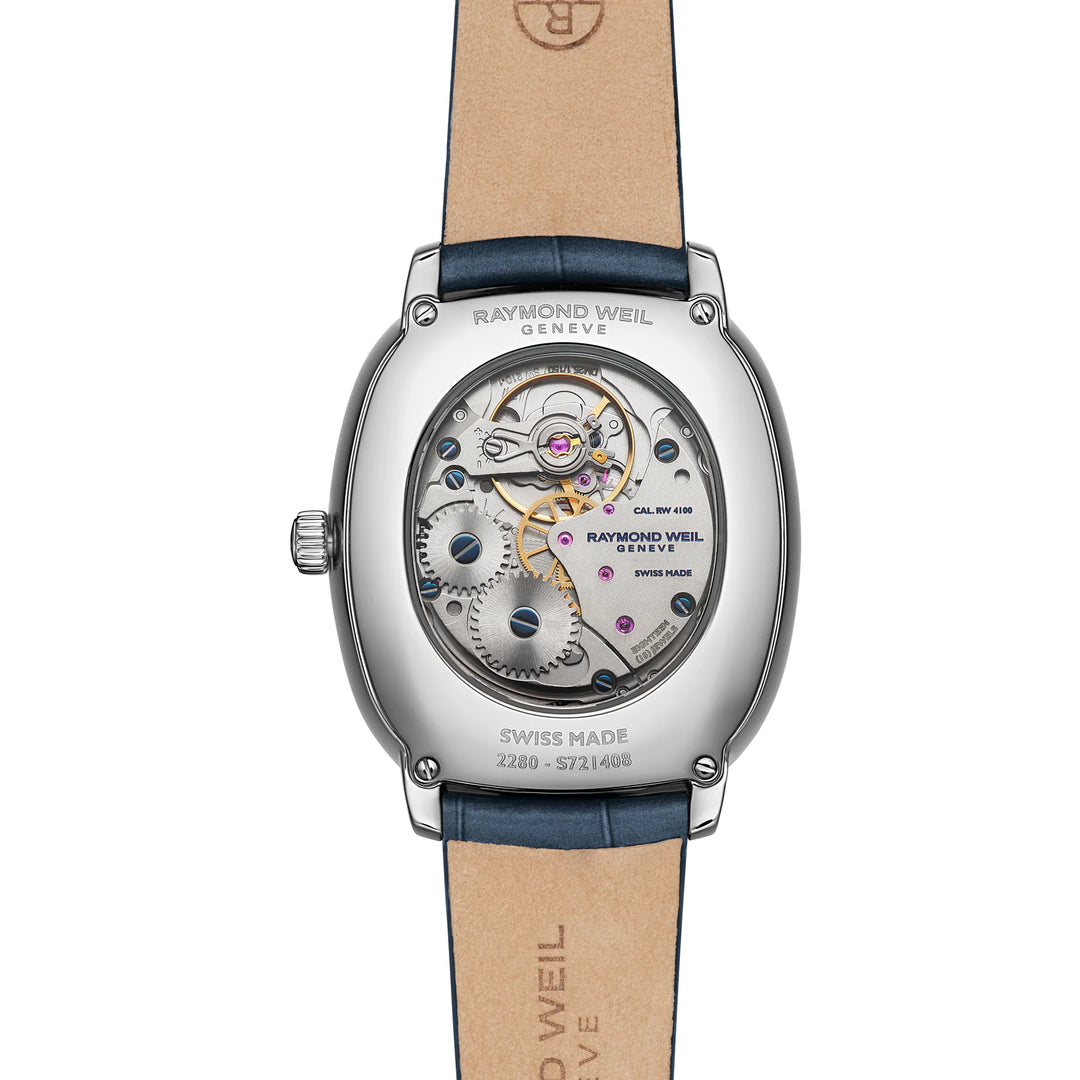 RAYMOND WEIL TOCCATA HERITAGE BLUE DIAL MECHANICAL WATCH