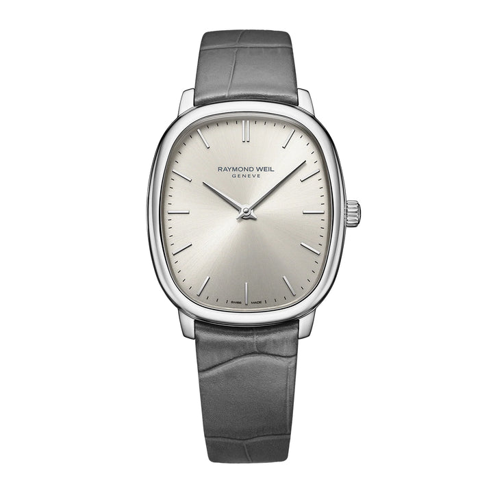 Raymond Weil Toccata Heritage Old Silver dial Mechanical Watch 33 x 38 mm