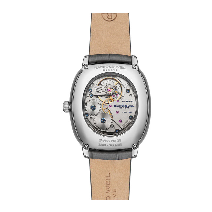 Raymond Weil Toccata Heritage Old Silver dial Mechanical Watch 33 x 38 mm