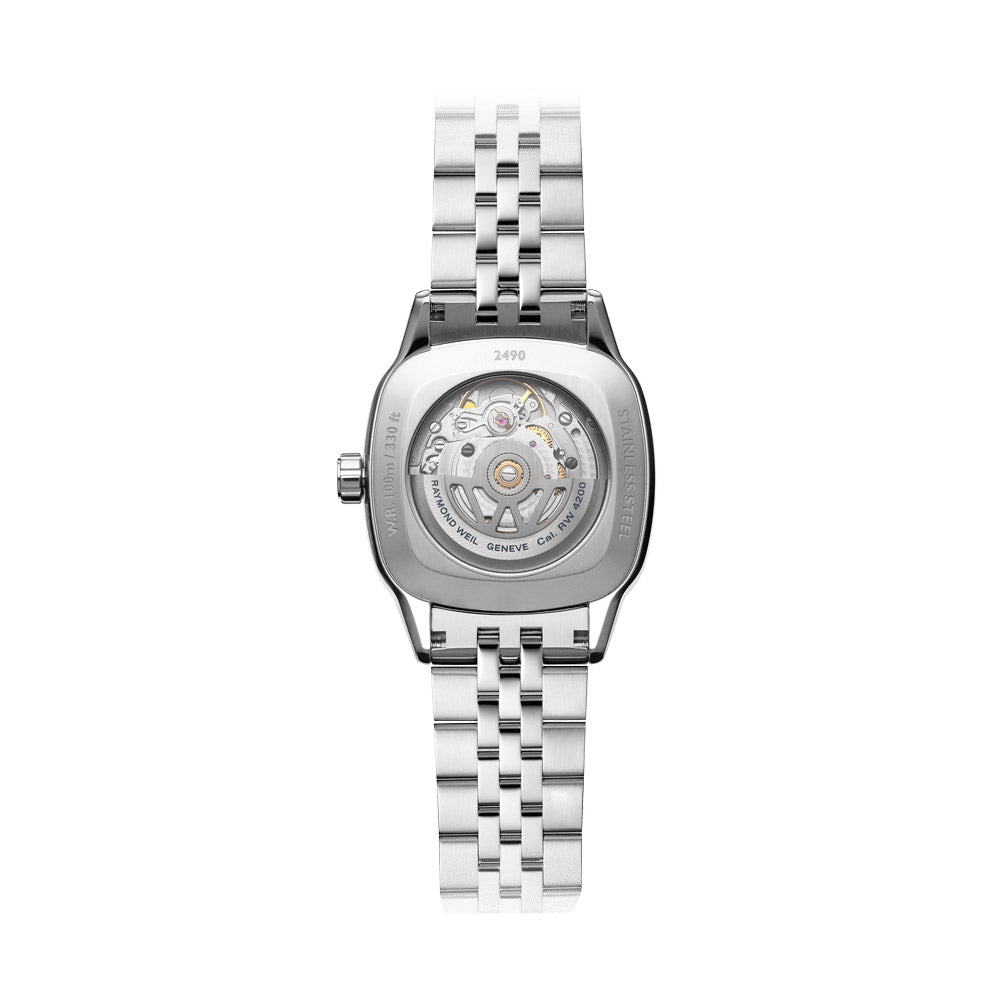 Raymond Weil Freelancer Stainless Steel Dmnd Case Diamond Green Dial Automatic Watch - 2490STS52051