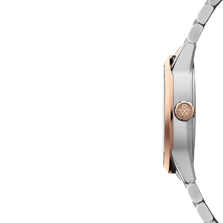 Raymond Weil Freelancer Men's Automatic Classic Two-Tone Black Dial Date Watch 40 mm