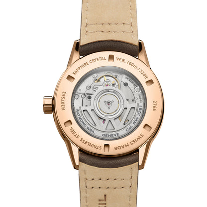 Raymond Weil Freelancer Automatic Complete Calendar Dune Sunray Dial Watch