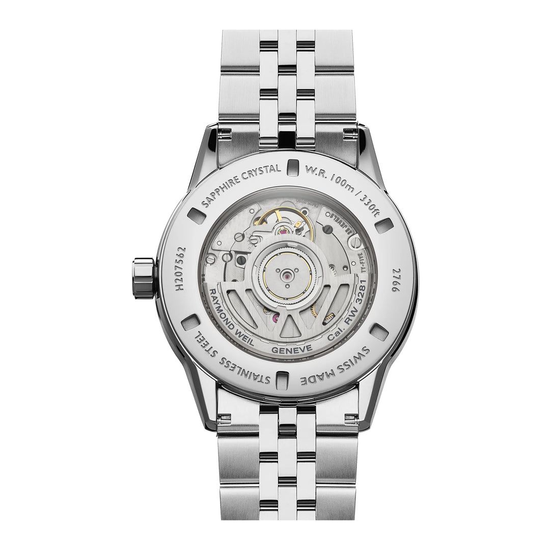 Raymond Weil Freelancer Automatic Complete Calendar Blue Sunray Dial Watch 40 mm