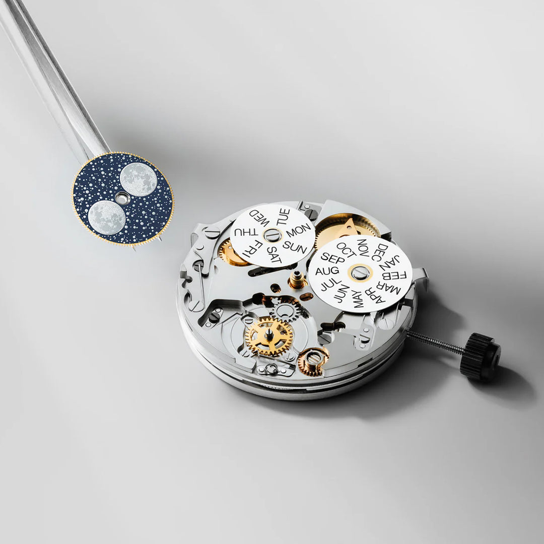 Raymond Weil Freelancer Automatic Complete Calendar Blue Sunray Dial Watch 40 mm