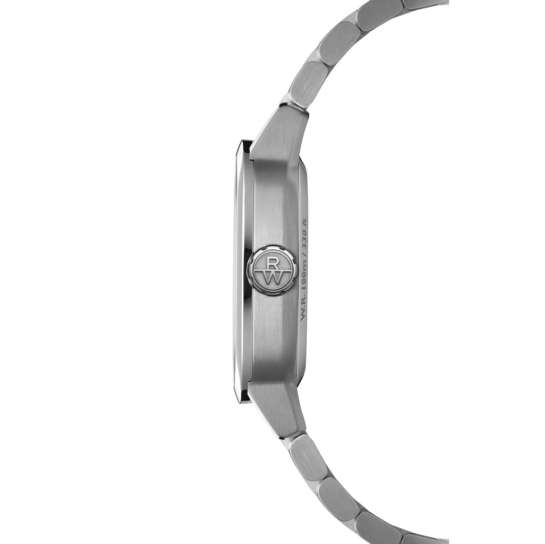 RAYMOND WEIL FREELANCER MEN’S AUTOMATIC BLACK STEEL CUSHION SHAPE WATCH