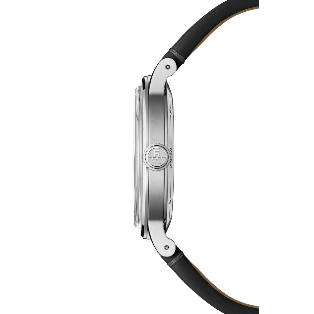 RAYMOND WEIL MILLESIME MEN'S AUTOMATIC SMALL SECONDS TUXEDO BLACK AND WHITE DIAL WATCH