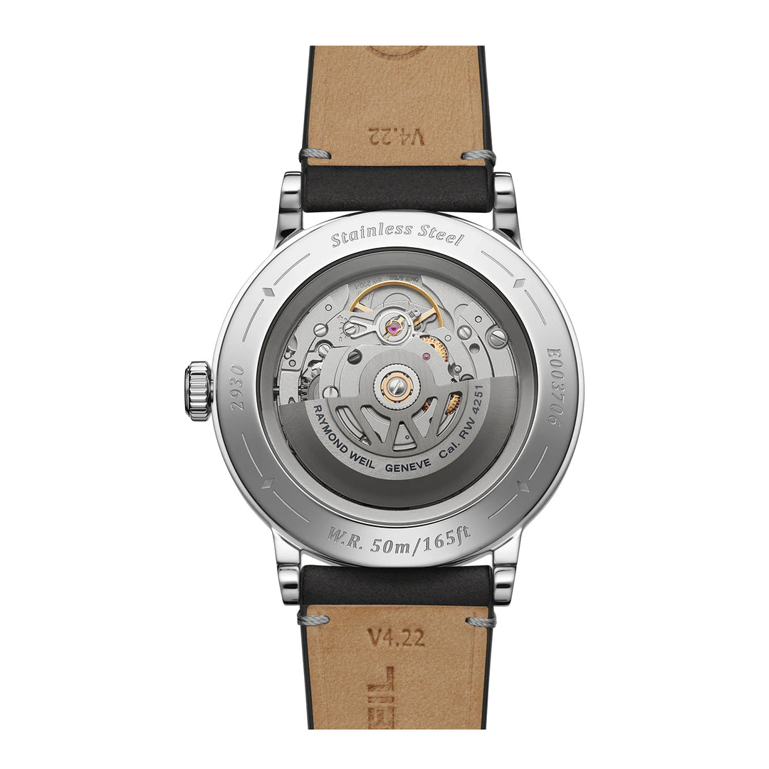 Raymond Weil Millesime Men's Automatic Small Seconds Champagne Dial Watch 39 mm