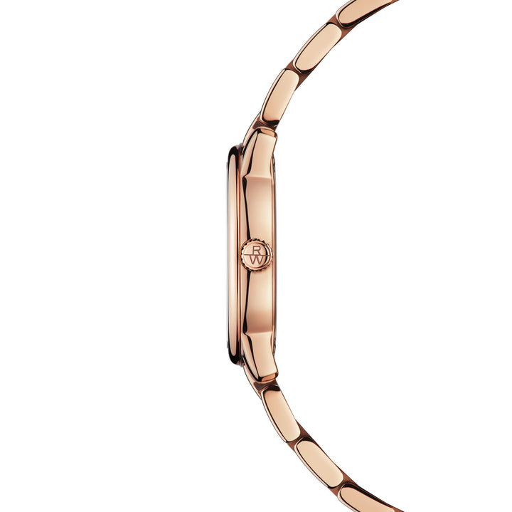 RAYMOND WEIL TOCCATA LADIES CLASSIC STAINLESS STEEL ROSE GOLD DIAL QUARTZ WATCH
