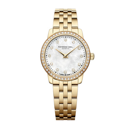 Raymond Weil Toccata Ladies Classic Gold 60 Diamond Steel Quartz Watch