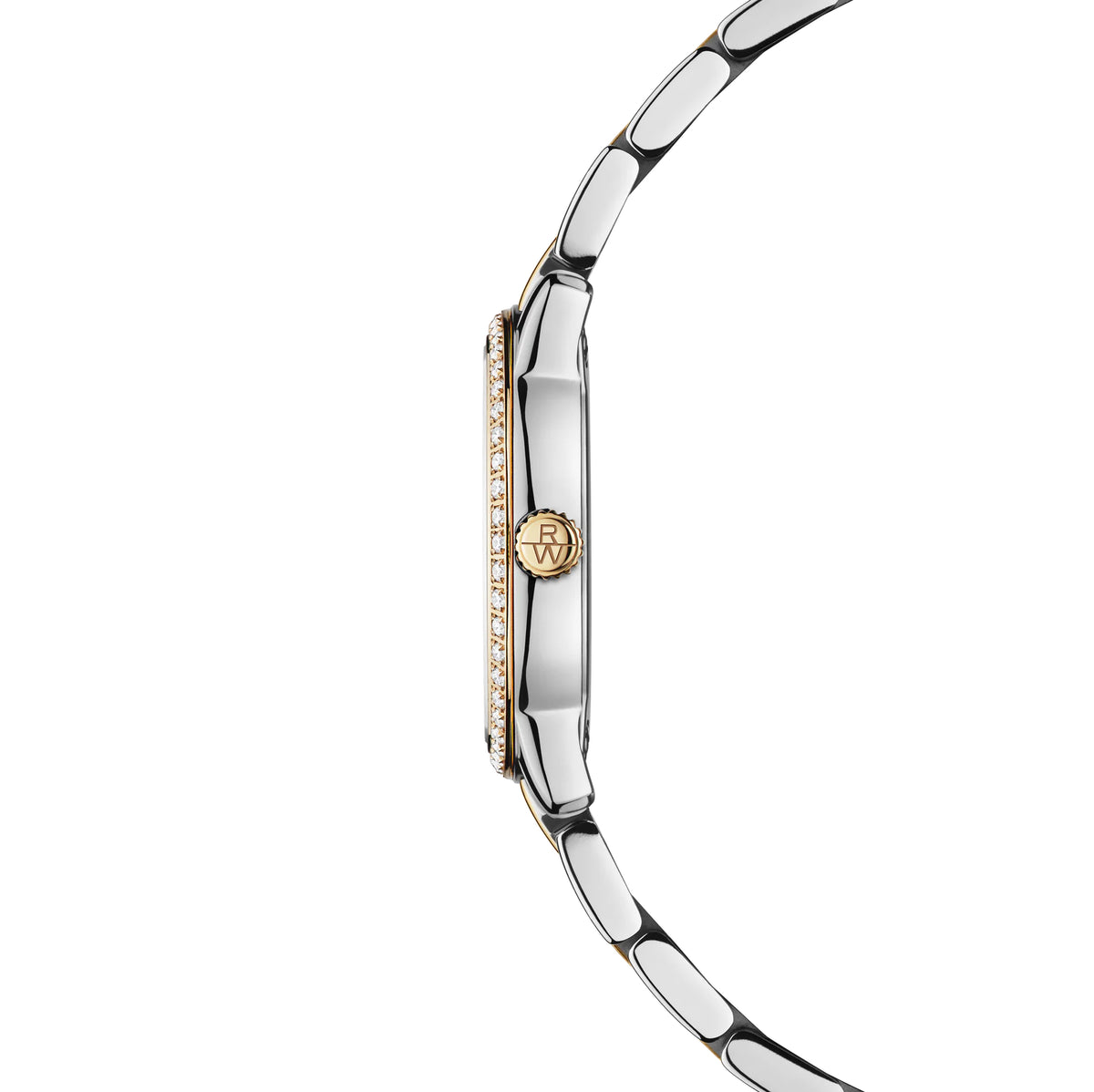 Raymond Weil Toccata Ladies Classic Two-Tone Gold 60 Diamond Steel Quartz Watch