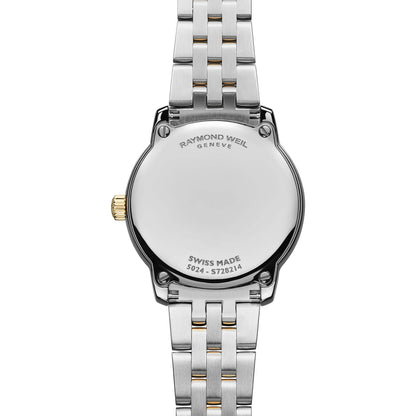 Raymond Weil Toccata Ladies Classic Two-Tone Gold 60 Diamond Steel Quartz Watch