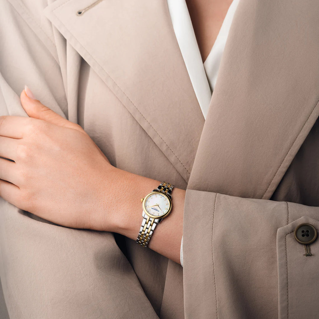 RAYMOND WEIL TOCCATA LADIES CLASSIC TWO-TONE GOLD DIAMOND STEEL QUARTZ WATCH
