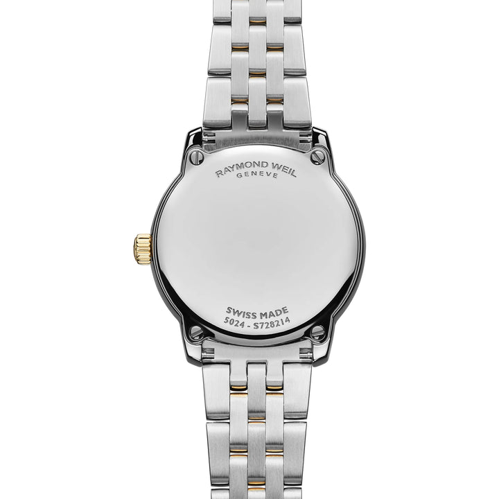 RAYMOND WEIL TOCCATA LADIES CLASSIC TWO-TONE GOLD DIAMOND STEEL QUARTZ WATCH