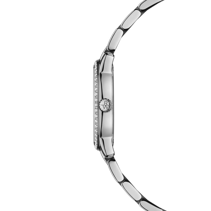 RAYMOND WEIL TOCCATA LADIES CLASSIC DIAMOND STAINLESS STEEL BLACK DIAL QUARTZ WATCH