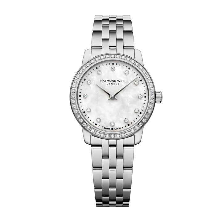 RAYMOND WEIL TOCCATA LADIES CLASSIC 60 DIAMONDS STAINLESS STEEL QUARTZ WATCH