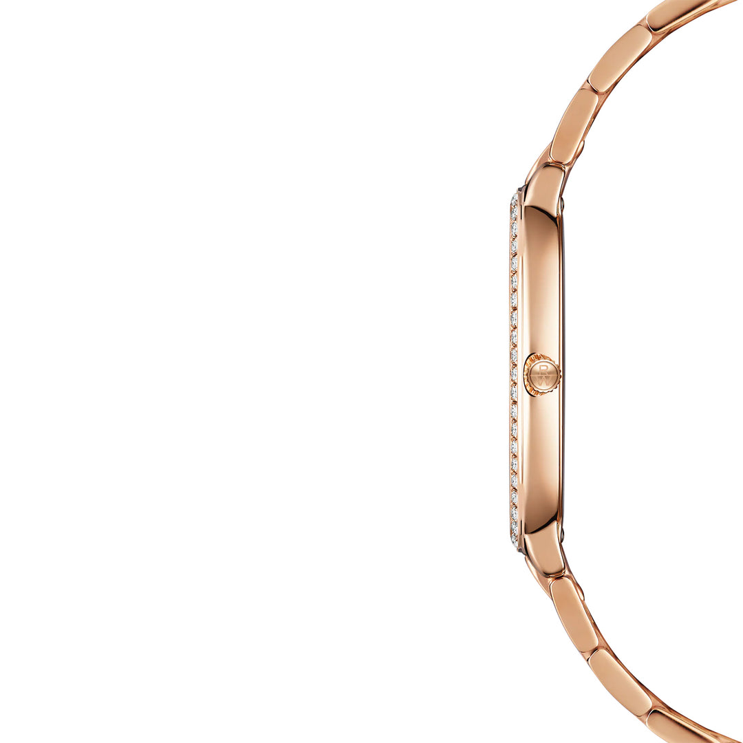 Raymond Weil Toccata Heritage Old Silver Dial Quartz Diamonds Bracelet Watch 31 x 36 mm