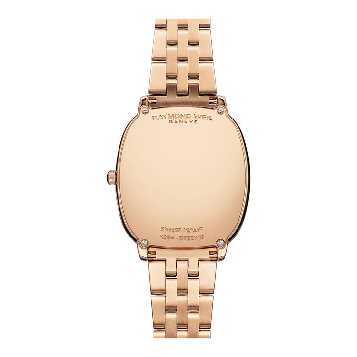 Raymond Weil Toccata Heritage Old Silver Dial Quartz Diamonds Bracelet Watch 31 x 36 mm