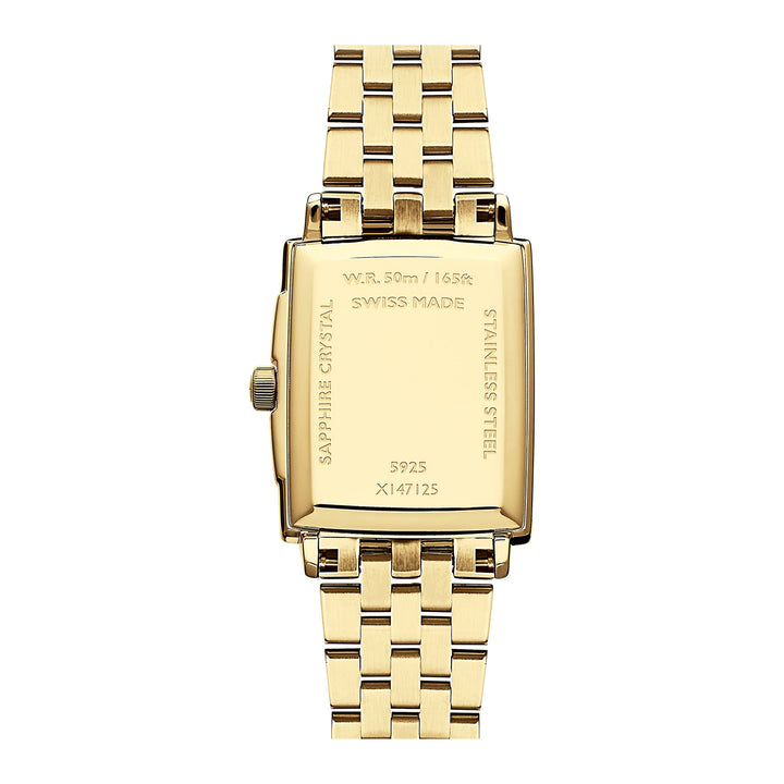 Raymond Weil Toccata Ladies Rectangular Diamond Quartz Watch 23 X 28mm