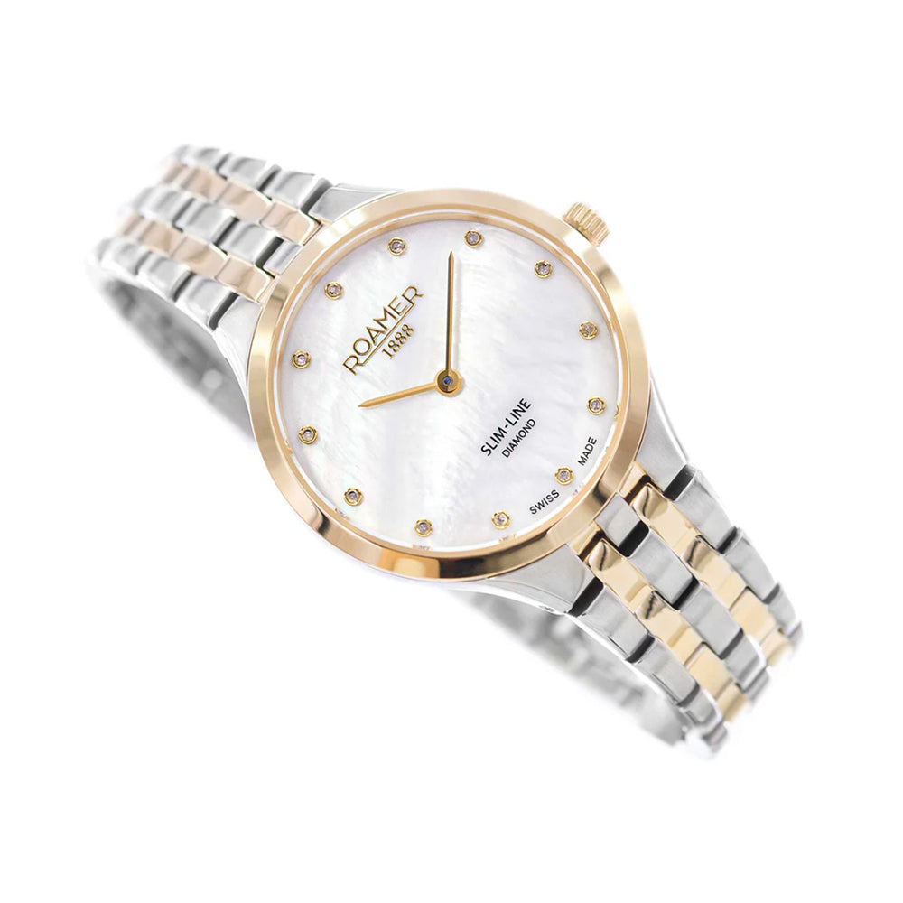 ROAMER Slim-line Diamond Ladies Quartz Watch