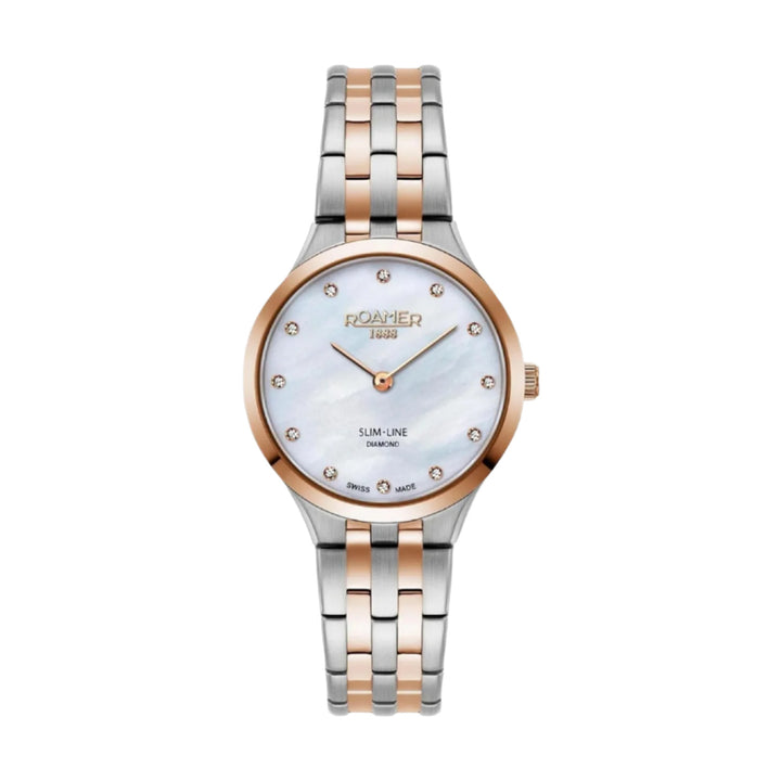 ROAMER SLIM-LINE DIAMONDS LADIES QUARTZ WATCH