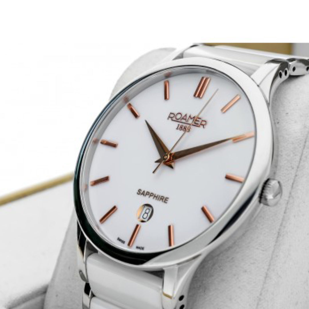 ROAMER C-LINE CERAMIC GENTS QUARTZ WATCH