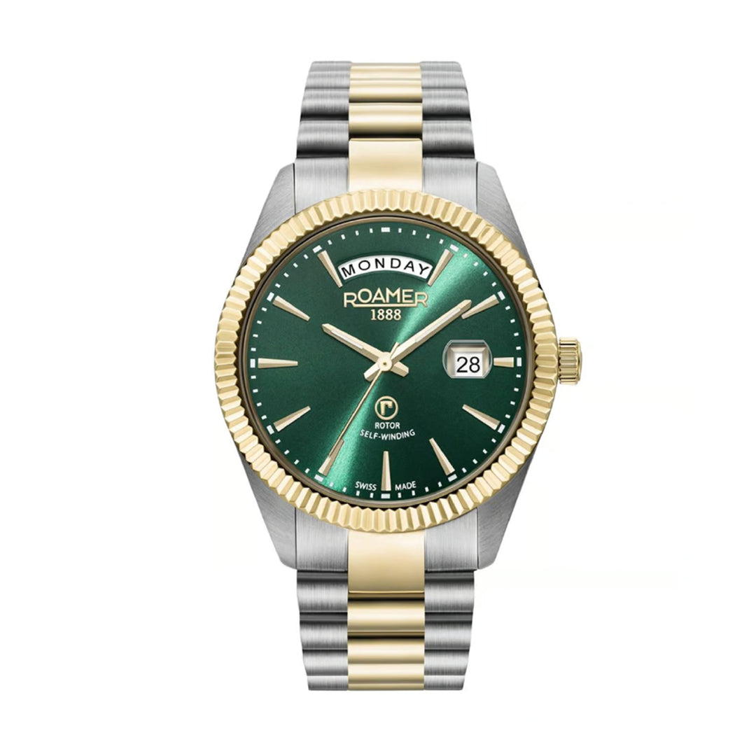 ROAMER PRIMELINE DAYDATE GENTS AUTOMATIC WATCH