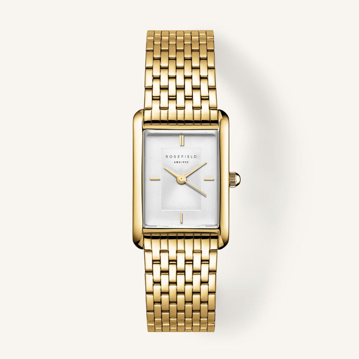 Rosefield Heirloom White Dial Steel Gold Women's Watch