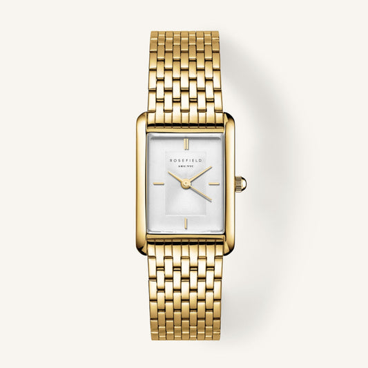 Rosefield Heirloom White Dial Steel Gold Women's Watch