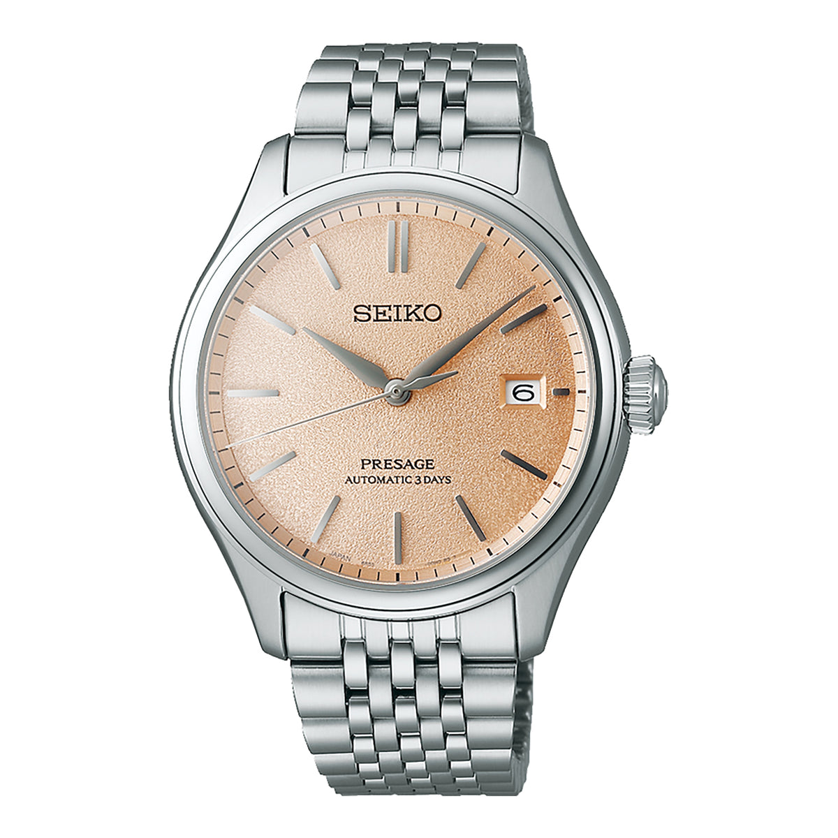 Seiko Men's Presage Automatic with 3 Days Power Reserve Watch